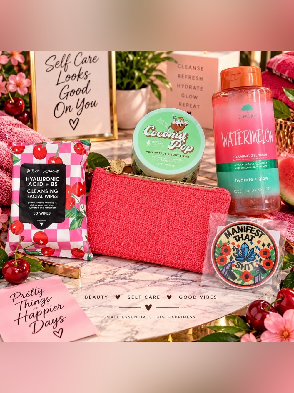 Watermelon Foaming Gel Wash - Hydrate + Glow (Pink)